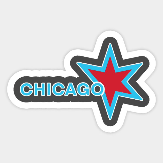 Chicago Sticker by pencilnekarts